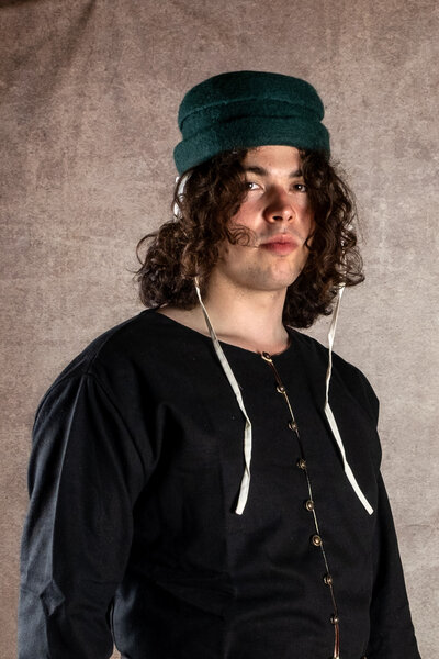Felt hat, green - Celtic Webmerchant