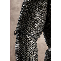 Haubergeon, mixte, anneaux plats, rivets ronds 8 mm - Celtic Webmerchant