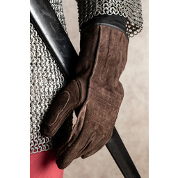 guantes de cuero marrón Clemens - Celtic Webmerchant