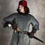 Haubergeon, mixte, anneaux plats, rivets ronds, 6 mm - Celtic Webmerchant