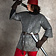 Ulfberth Haubergeon, mixte, anneaux plats, rivets en forme de coin 8 mm - Celtic Webmerchant