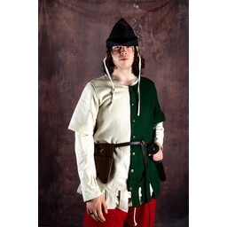 Surcoat Aleran, left, green - Celtic Webmerchant