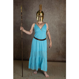 Robe de déesse Athena, turquoise - Celtic Webmerchant