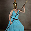 Robe de déesse Athena, turquoise - Celtic Webmerchant