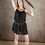Gudinde Kjole Artemis, kort, sort - Celtic Webmerchant
