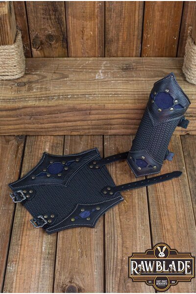 Beljant Bracer - black and deepblue - Celtic Webmerchant