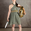 Abito della Dea Persefone, corto, verde natura - Celtic Webmerchant