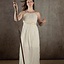 Goddess dress Circe, cream - Celtic Webmerchant