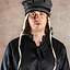 Renaissance Hat Lorenz, Black-Gray - Celtic Webmerchant