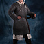 Hauberk, flache Ringe, runde Nieten 8 mm - Celtic Webmerchant