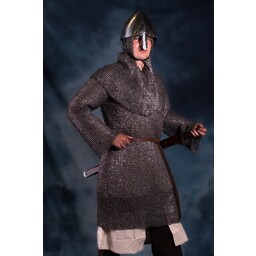 Hauberk, gemixt, platte ringen, ronde klinknagels 8 mm - Celtic Webmerchant