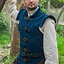 Kurtka Diego ze skóry dwoinowej - niebieska - Celtic Webmerchant