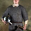 Haubergeon, anneaux ronds, rivets ronds 9 mm - Celtic Webmerchant
