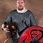 Haubergeon, blandet, flade ringe, runde nitter 8 mm - Celtic Webmerchant