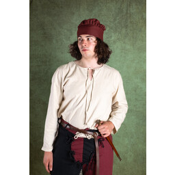 Cappello medievale armin, Borgogna - Celtic Webmerchant