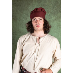 Sombrero medieval Armin, burdeos - Celtic Webmerchant