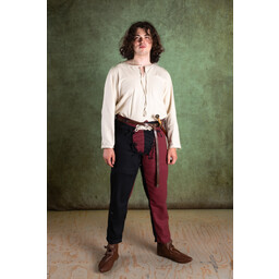 Mi-Parti bukser Gustav, sort/rød - Celtic Webmerchant