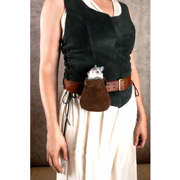 Conejo Roger en estuche de cuero - Marrón - Celtic Webmerchant