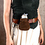 Rabbit Roger in leather pouch - Brown - Celtic Webmerchant