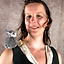 Beutel mit Kaninchen Roger - Rot - Celtic Webmerchant