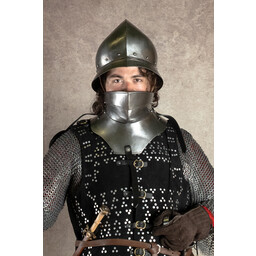 15th century gorget, unpolished - Celtic Webmerchant