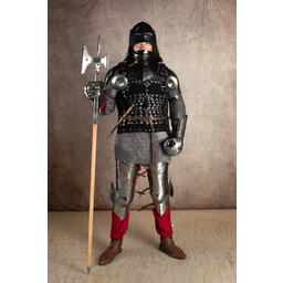 15de eeuwse sallet, zwart - Celtic Webmerchant