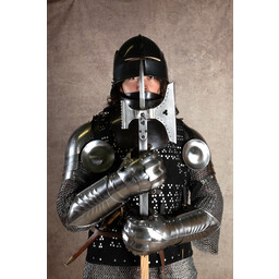 Sallet del XV secolo, nera - Celtic Webmerchant