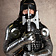 Lord of Battles 15de eeuwse sallet, zwart - Celtic Webmerchant