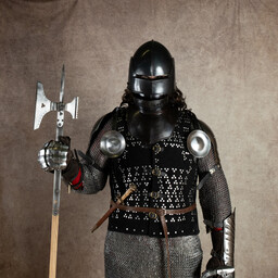 15de eeuwse sallet, zwart - Celtic Webmerchant