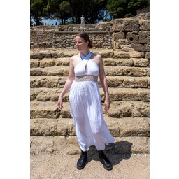 Vestito da dea Persefone, bianco - Celtic Webmerchant