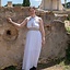 Göttin Kleid Persephone, weiß - Celtic Webmerchant