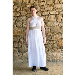 Robe de déesse perséphone, blanc - Celtic Webmerchant
