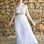 Robe de déesse perséphone, blanc - Celtic Webmerchant