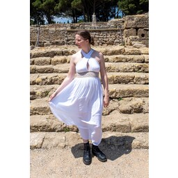Robe de déesse perséphone, blanc - Celtic Webmerchant