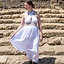 Göttin Kleid Persephone, weiß - Celtic Webmerchant