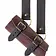 titular de la espada de cuero de lujo, de color marrón-negro - Celtic Webmerchant