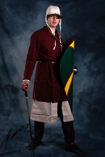 Lang undertunic Gilbert, naturlig - Celtic Webmerchant