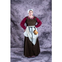 Surcot médiéval Uma, brun - Celtic Webmerchant