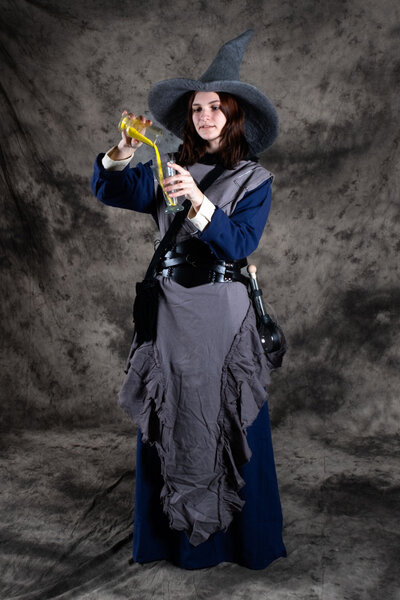Jurk Raven, grijs - Celtic Webmerchant