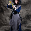 Jurk Raven, grijs - Celtic Webmerchant
