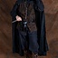 Demi-masque en cuir Mempo, noir - Celtic Webmerchant