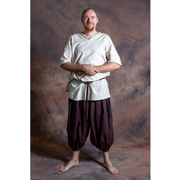 Undertunic Yngvi krótkie rękawy, naturalne - Celtic Webmerchant
