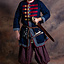 Rusvik Wikingermantel Kosma, blau - Celtic Webmerchant