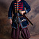 Burgschneider Rusvik Vikingbyxa Borys, fiskbensmönster, bourgogne/grå - Celtic Webmerchant
