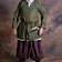 Burgschneider Tunica vichinga Rusvik Szimon, oliva - Celtic Webmerchant