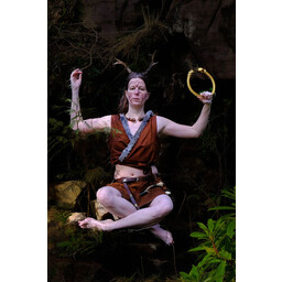 Läder topp Jetta, mörkbrun - Celtic Webmerchant