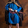 Leonardo Carbone Tunik Viking Linen Halvar, niebieski - Celtic Webmerchant