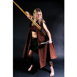 Jupe en cuir Nuala, vert - Celtic Webmerchant