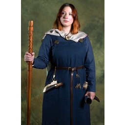 Medieval kjole Freya (dyb blå) - Celtic Webmerchant