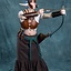 Waist band Colet, green - Celtic Webmerchant